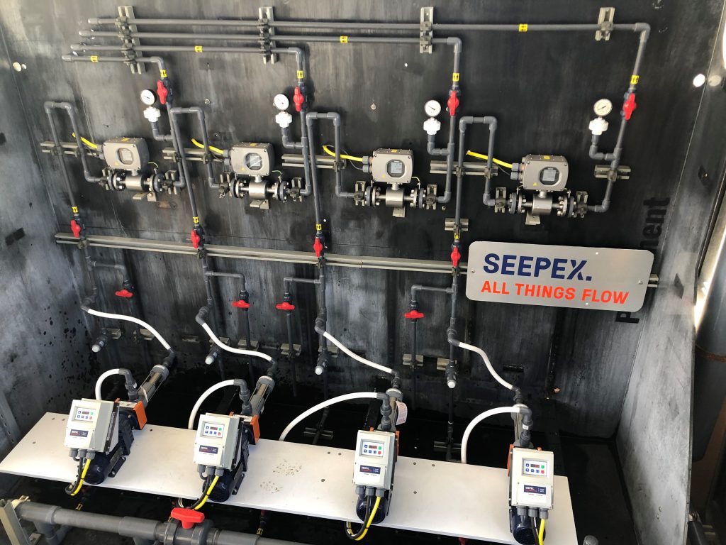 Progressive Cavity Pumps in Chemical Metering for Wastewater Reclamation Plant