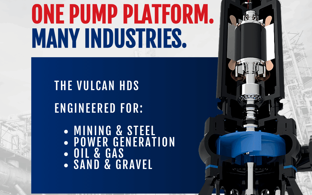 Vulcan HDS Heavy-Duty Submersible Slurry Pumps