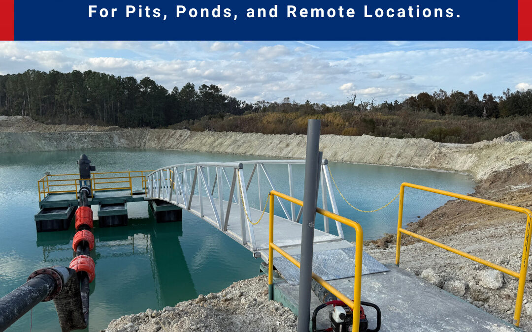 Vulcan Floating Barge Packages: Custom Pump Platforms Designed Around Your Application