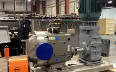 Waukesha Positive Displacement Pump Package Maximizes Installation Flexibility